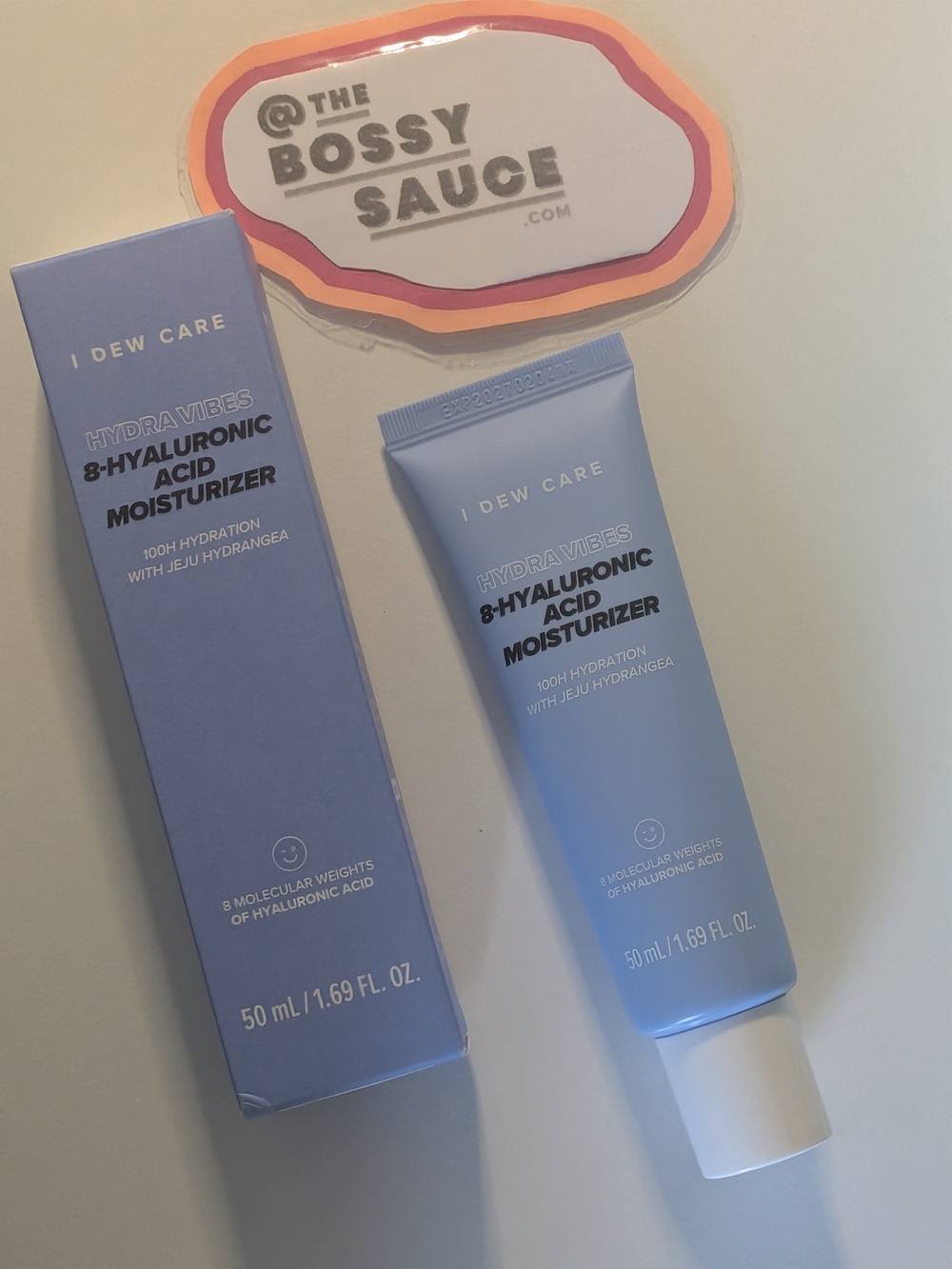 🌸 I Dew Care Hydra Vibes 8-Hyaluronic Acid Moisturizer NWT 50 ML